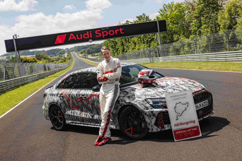 Audi sætter ny banerekord på Nürburgring
(Foto: Audi Sport)